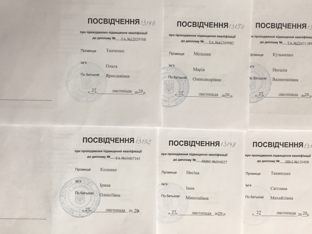 Професійне вдосконалення викладачів УМСА